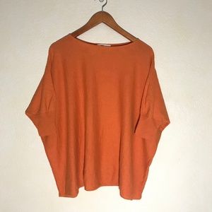 My Tribe Silk/Wool/Alpaca Dolman Sleeve Top